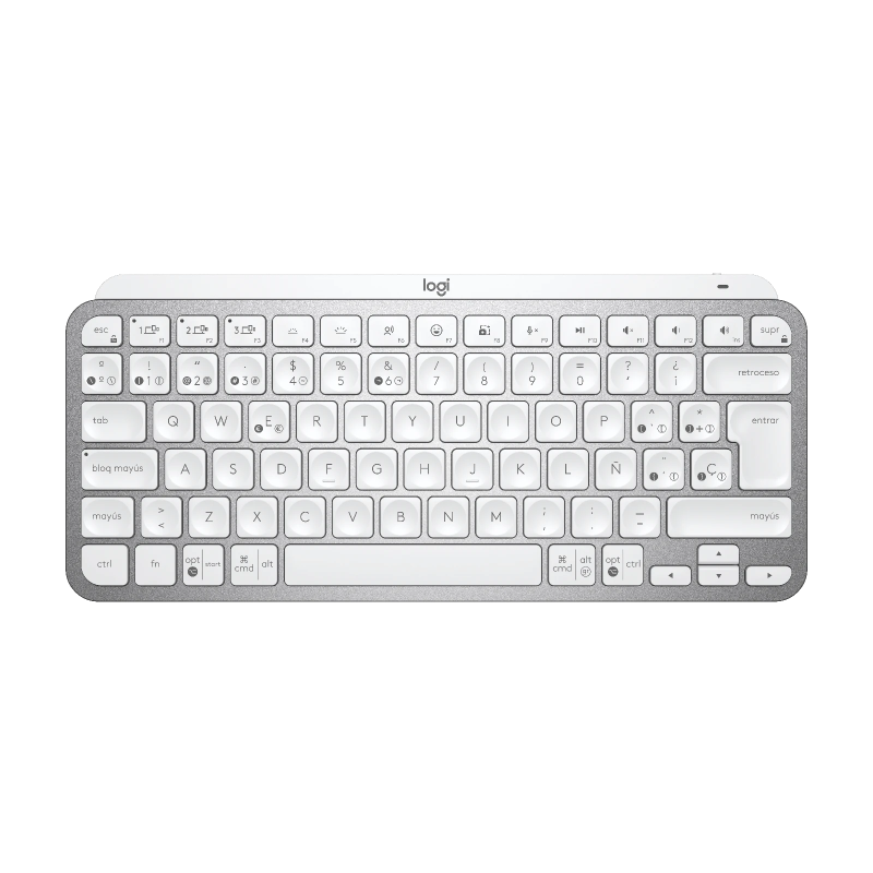 Logitech MX Keys Mini Teclado Inalámbrico Minimalista Iluminado